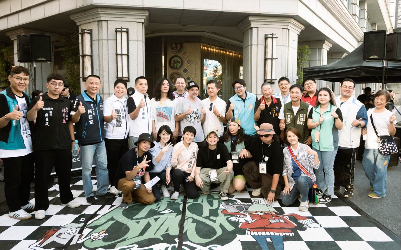 114/01/22花米奇在花蓮!讓街頭文化與在地融合。