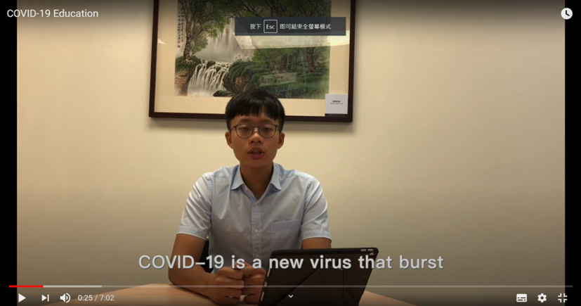 照片二:國防醫學院享尼尼泊爾國際志工團拍攝防疫影片。.png