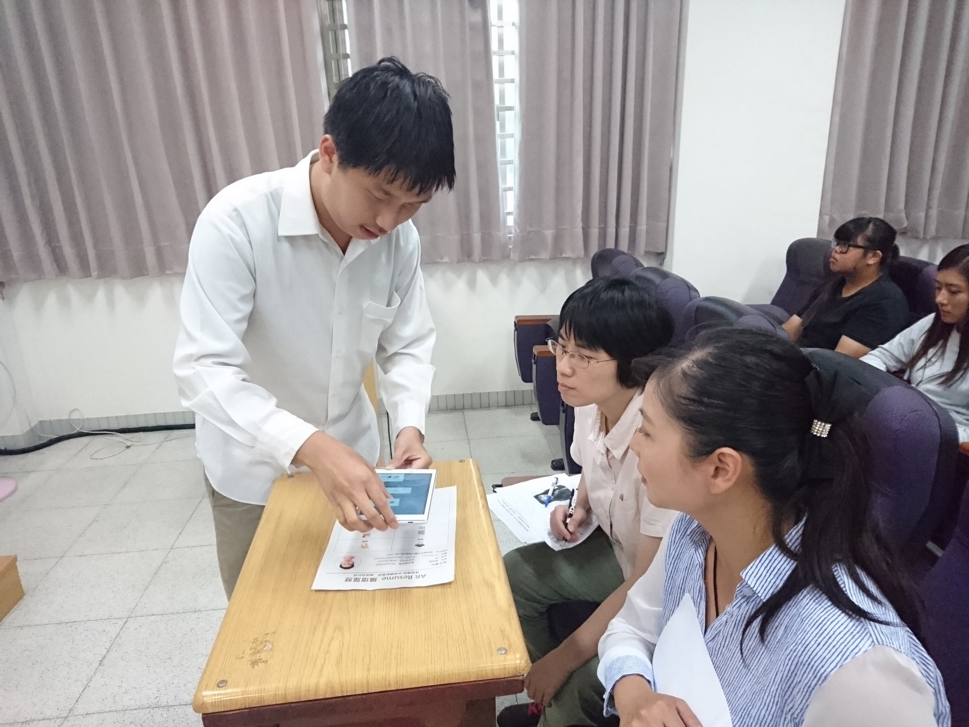創意影音履歷競賽活動現場