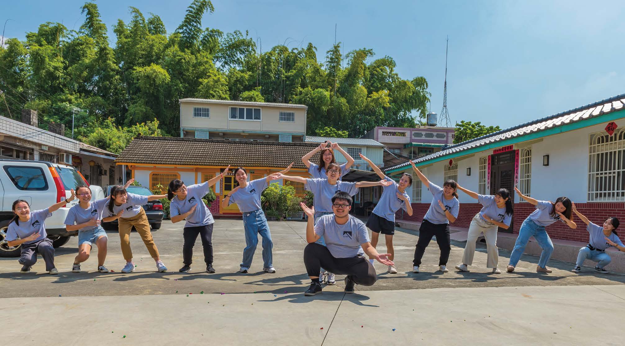 阿里山青年大使讓高中生主辦營隊，藉此引發學子對於竹崎紫雲社區的關注