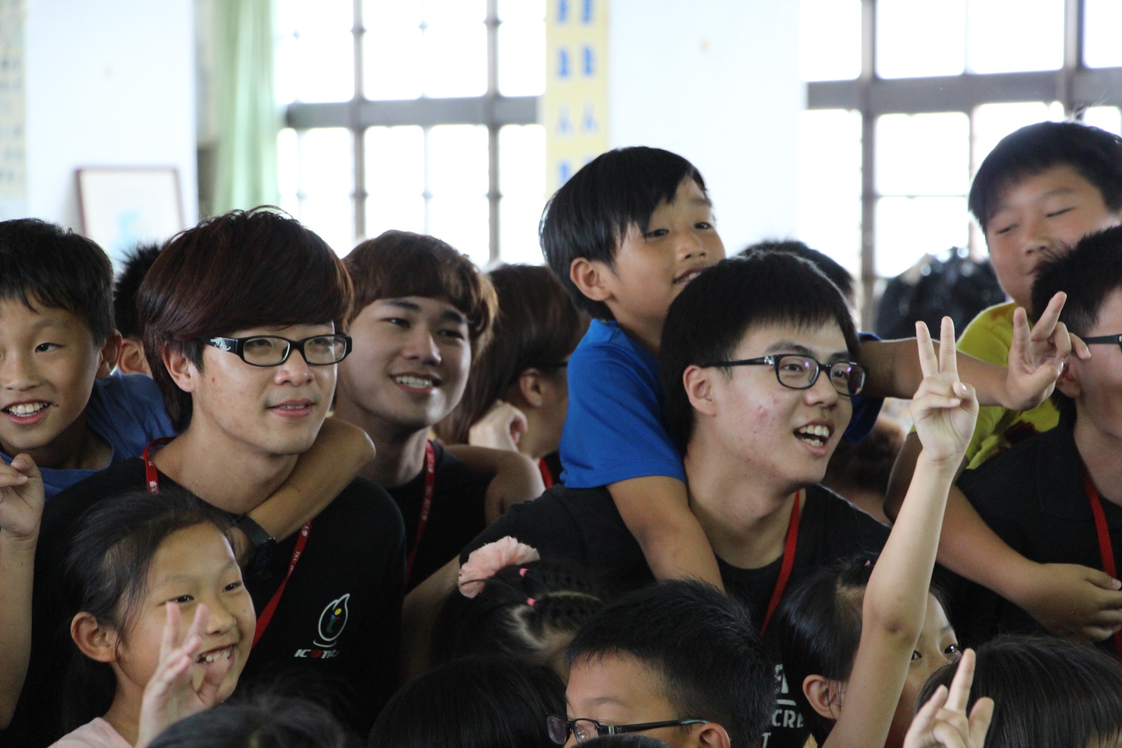 2014年說故事團隊出隊至淡水地區的小學推廣地方文化