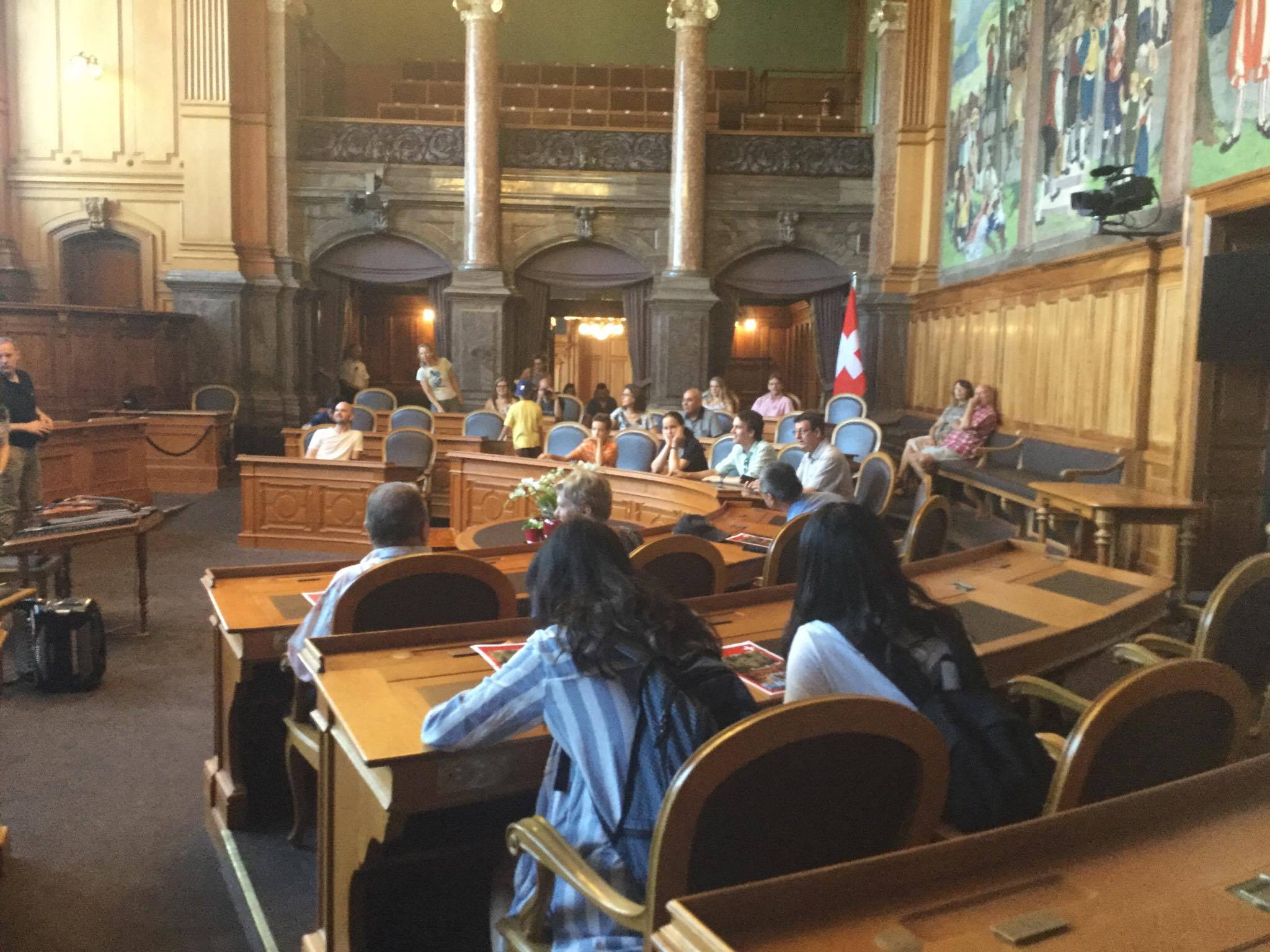 國慶日開放給民眾參觀的國會大廈