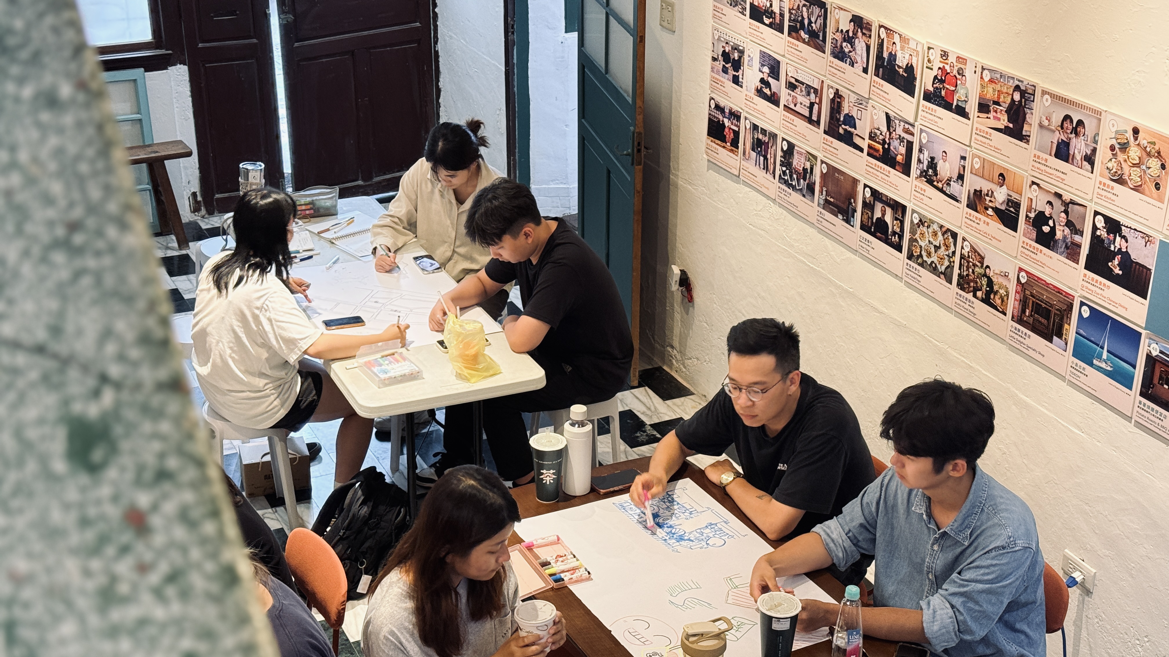 金魚厝邊邀請曾參與災後行動的實踐者，於青年小聚中分享災後行動與韌性社區實踐經驗。