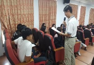 遠東科大葉慶鴻主任進行CPAS團諮與個諮