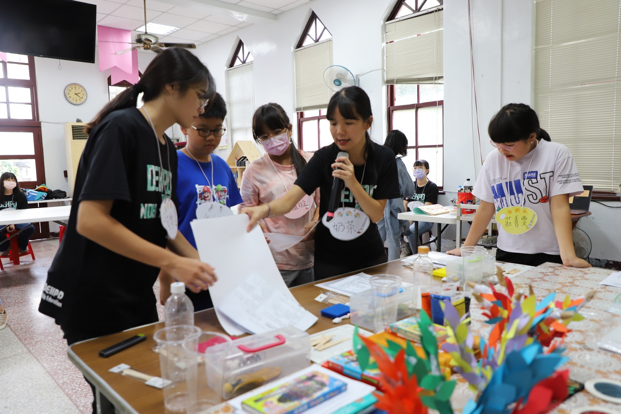 112/12/06兒童美感培養營，讓孩子發現「美」一天。