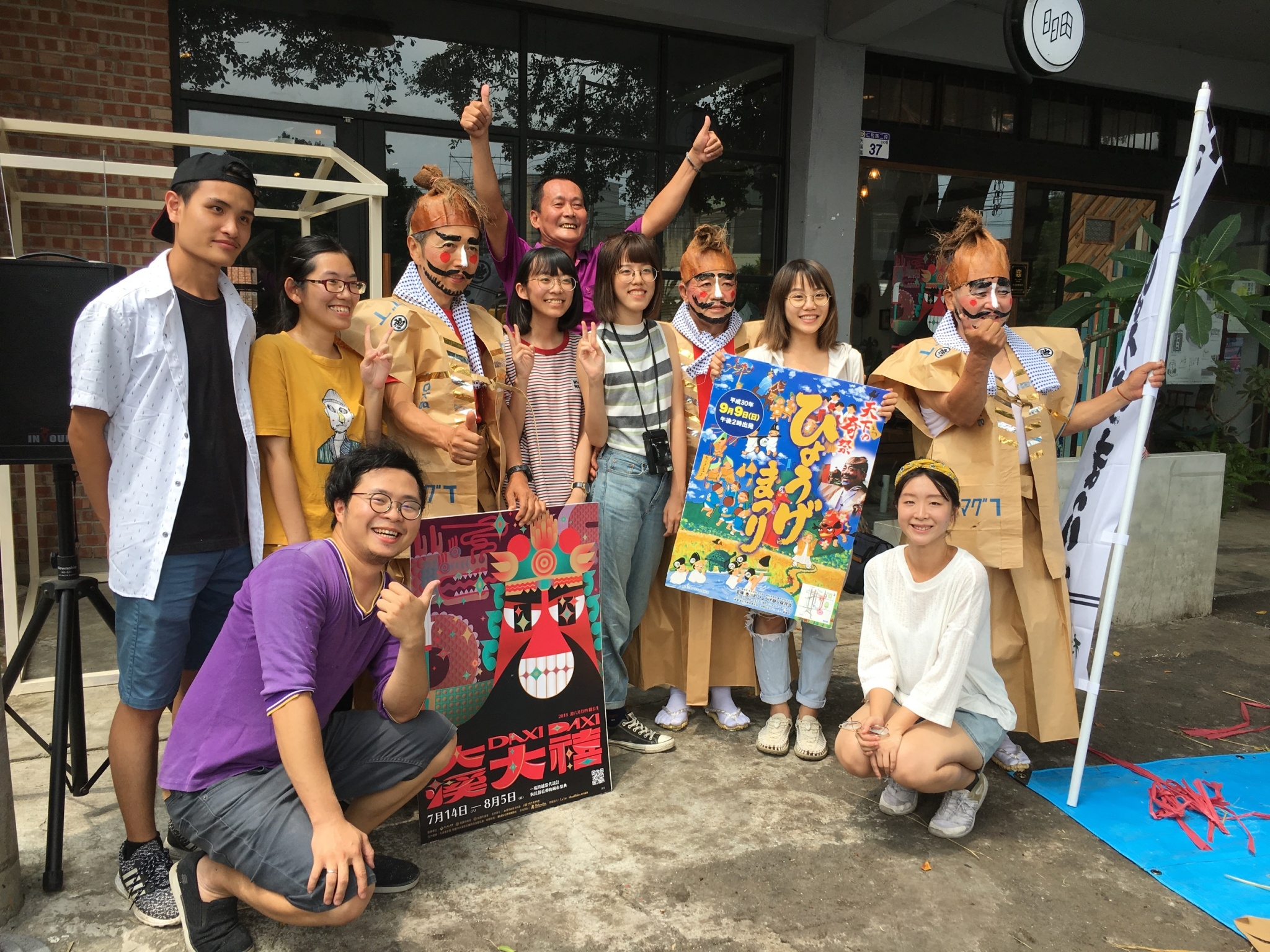 111/06/15老榕樹與神農廟，還有一群擁抱夢想的青年。