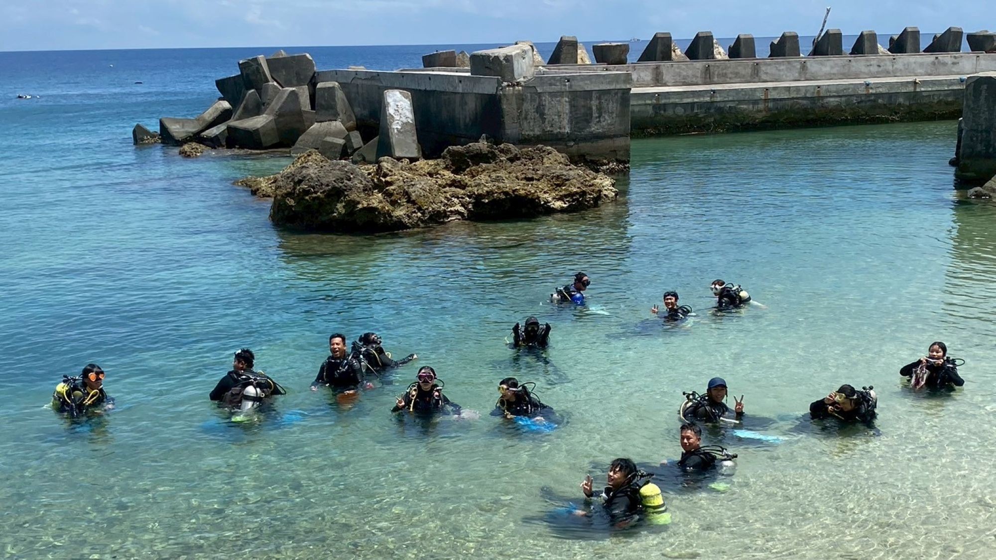潛水證照輔導—平靜水域練習