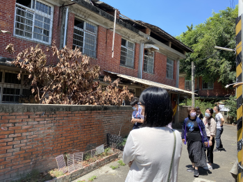 圖二：中區青聚點將整修雲林縣鄰近行啟紀念館的舊警察宿舍─三小棟