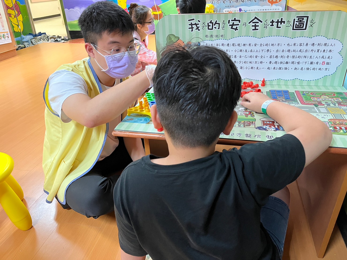 112/06/28滾動青年共同提升社會福祉，林口長庚大專志工隊