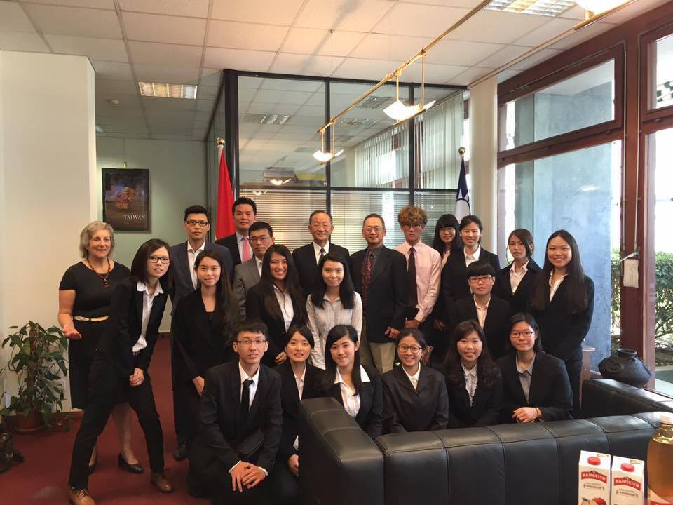 參訪駐瑞的台灣外交單位
