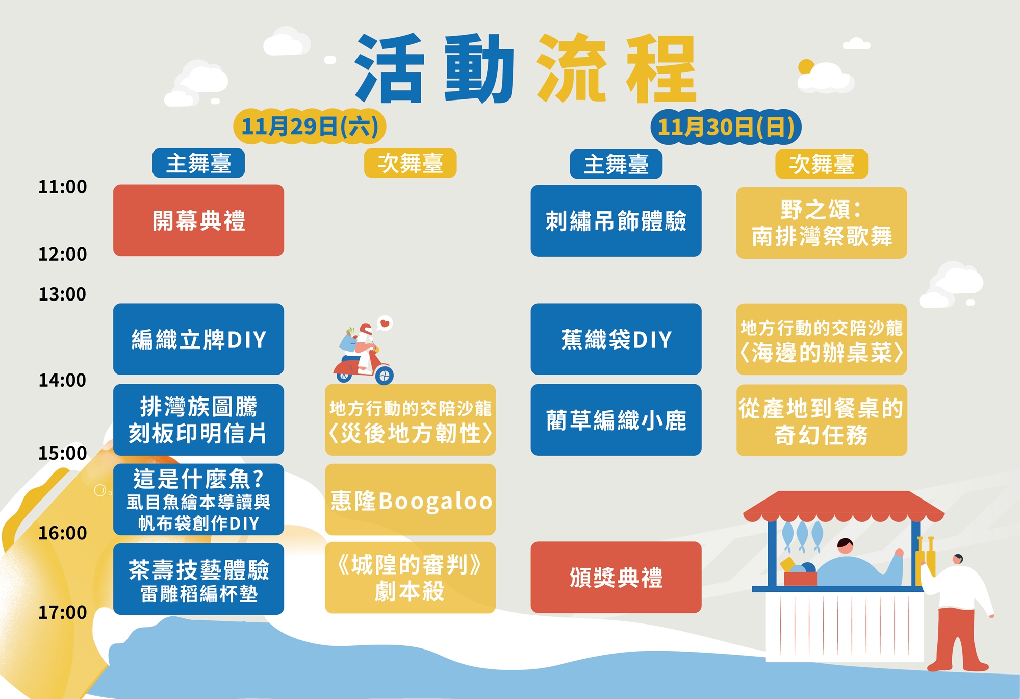 展覽2日規劃豐富的行動體驗活動、沙龍分享與表演節目，適合各種群眾參與