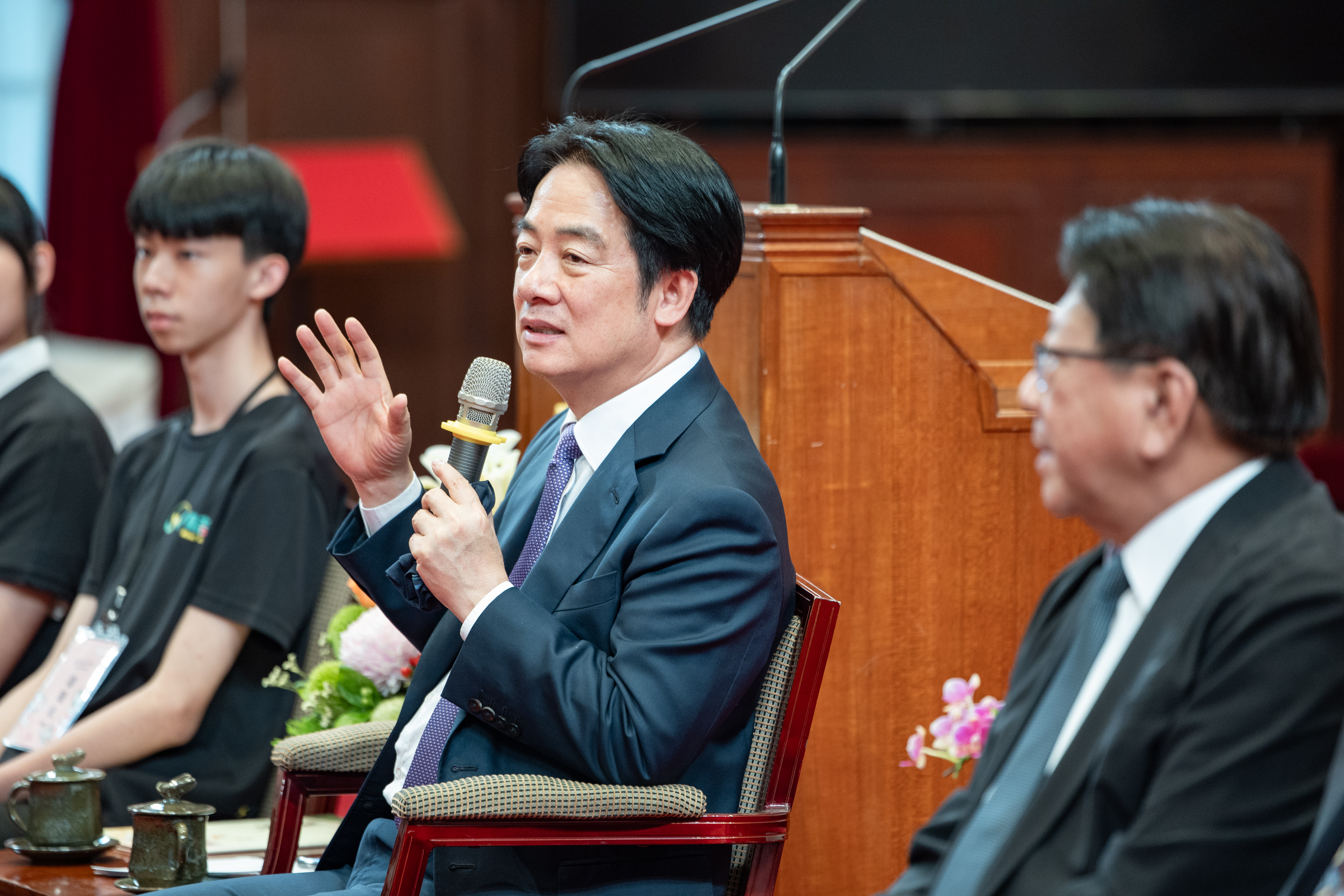 總統勉勵肯定青年在志願服務上的堅持與創新,得獎團隊都代表社會中最具行動力的青年公民