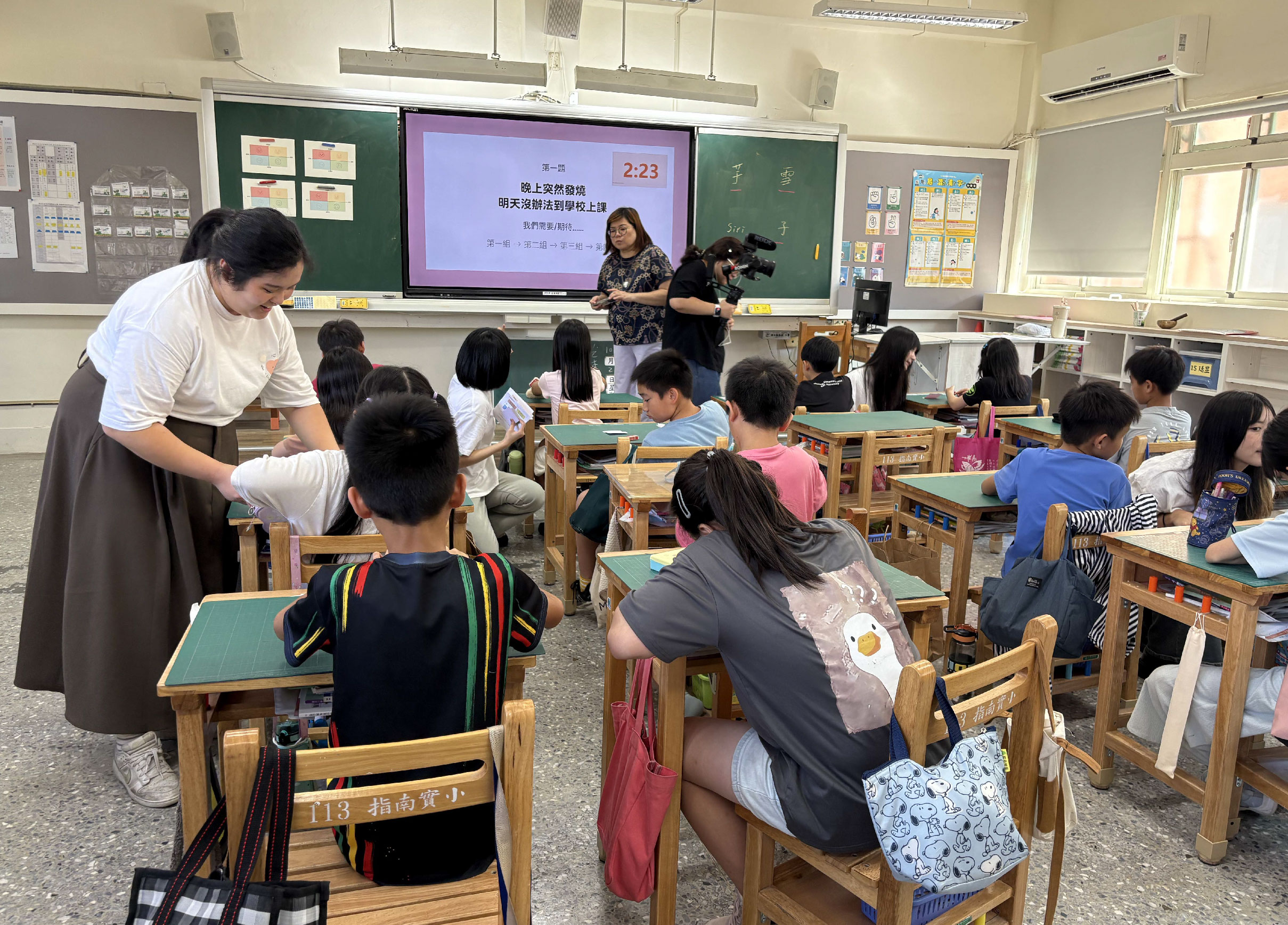 01.童心圓團隊-心情魔法屋課程模擬情境引導兒童覺察心情及感受