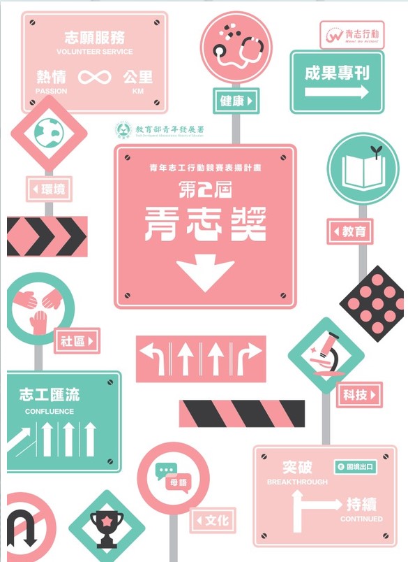 第2屆青年志工行動競賽表揚計畫青志獎成果專刊