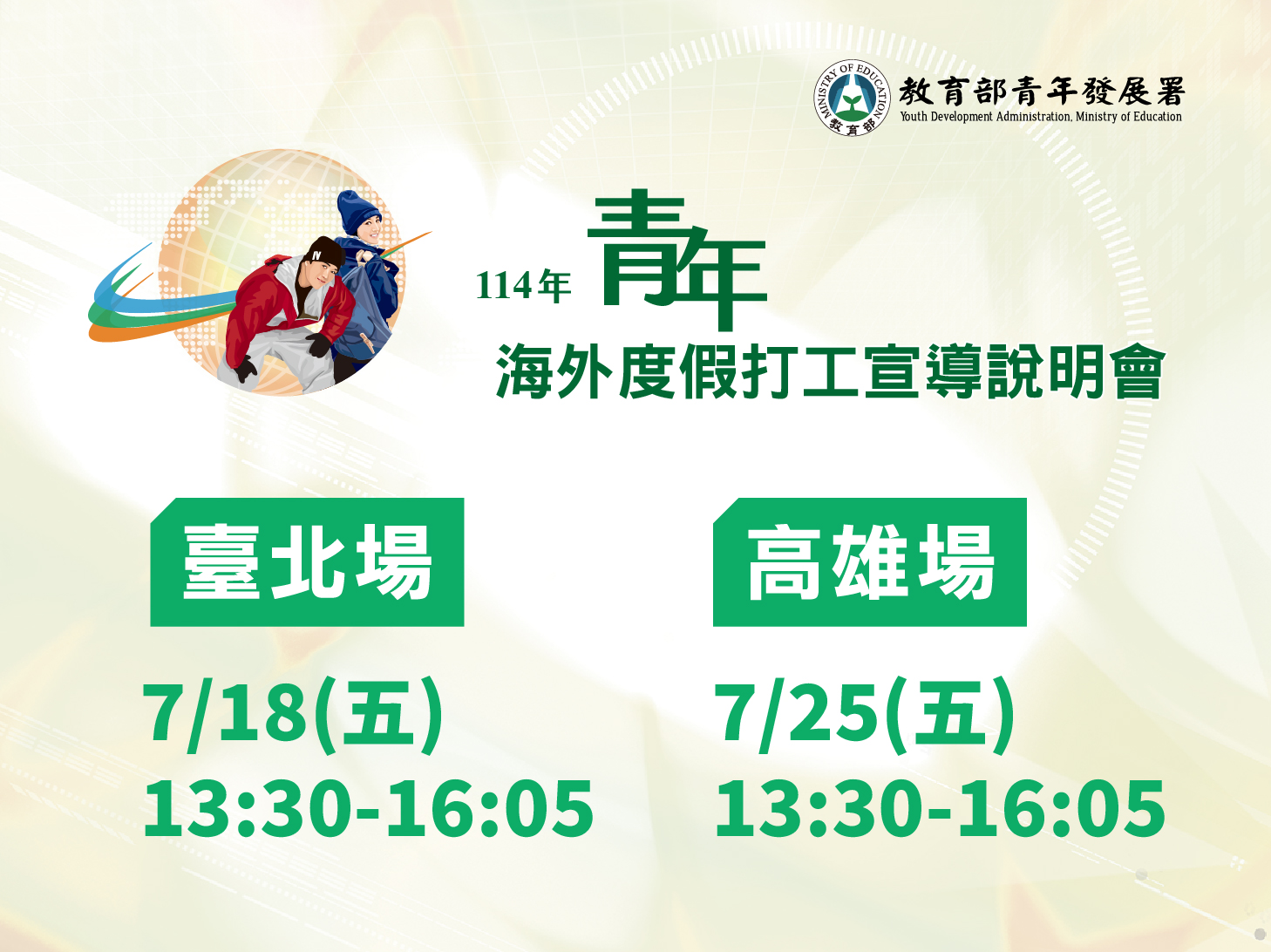 114年青年度假打工宣導會